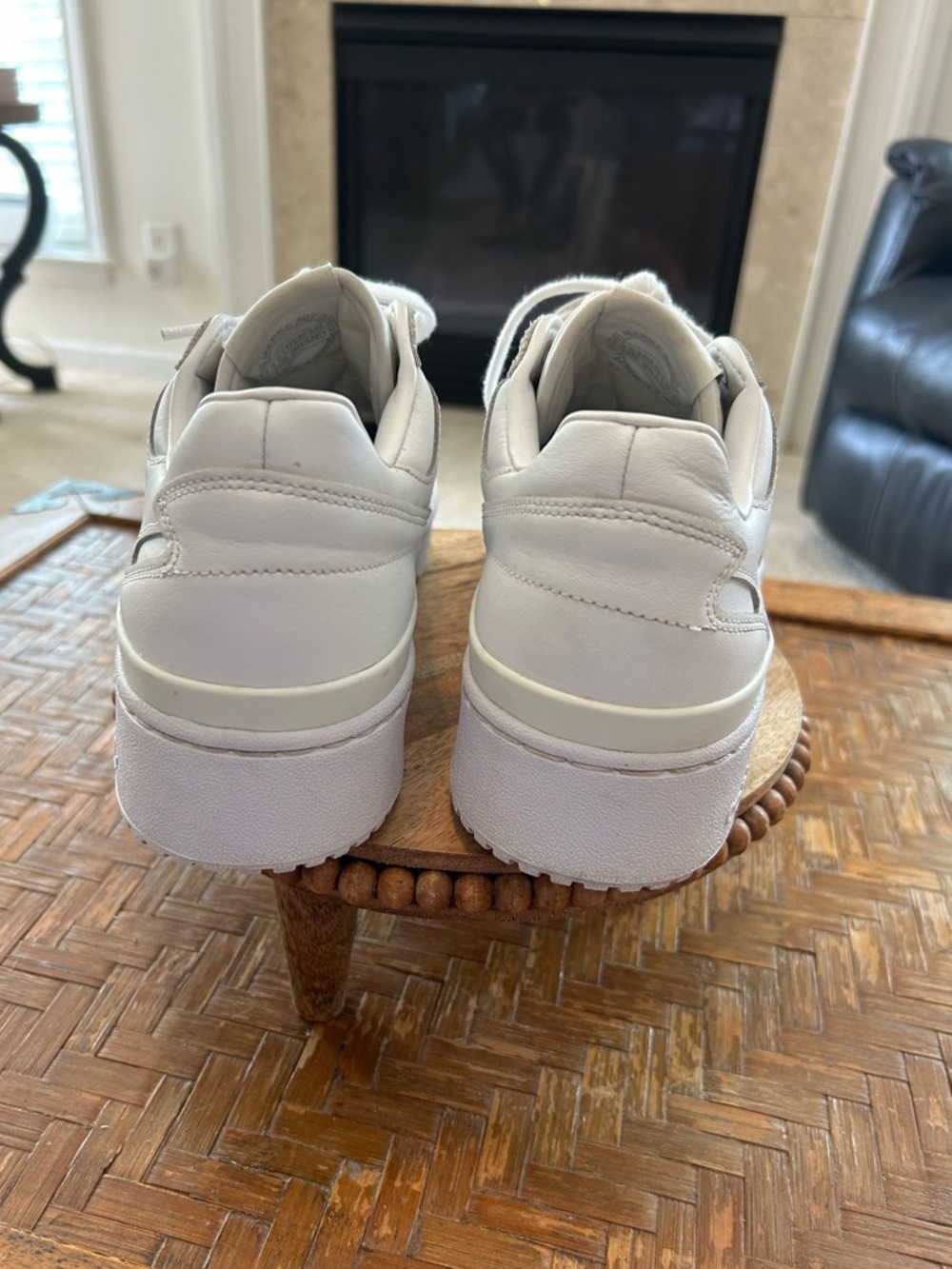 Adidas Originals Forum Bold White Platform Sneakers - Picture 5 of 11